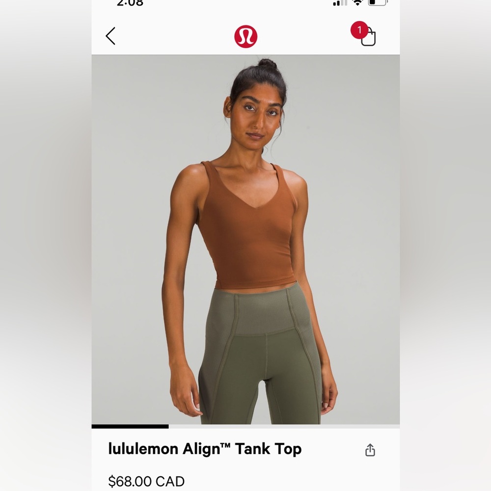 Lululemon align tank top